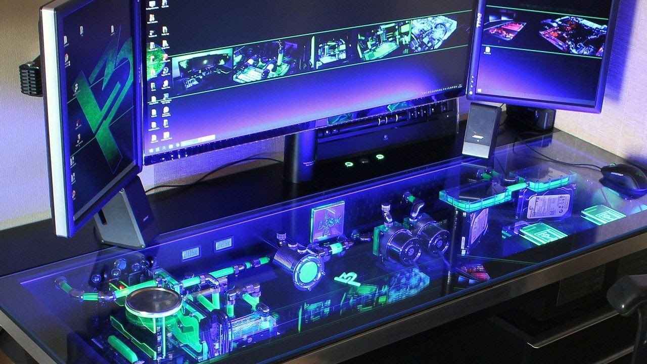 pc reciente y futurista